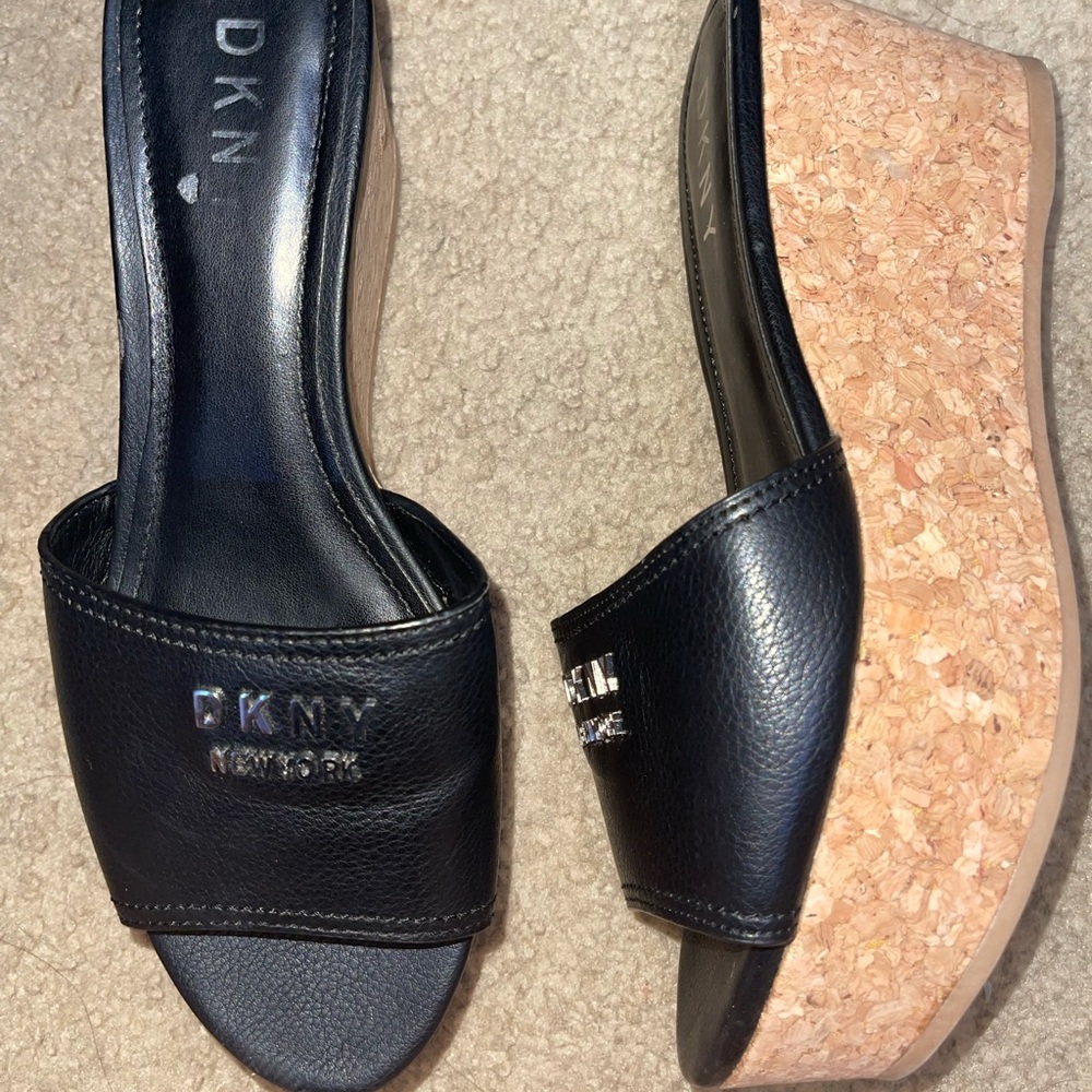 DKNY new york black heels